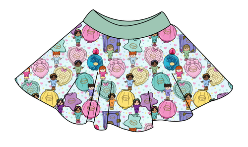 Polly Dolly Circle Skirt