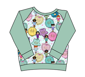 Polly Dolly Classic Hoodie (or Crewneck)