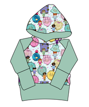 Load image into Gallery viewer, Polly Dolly Grow With Me Hoodie (or Crewneck)