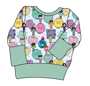 Polly Dolly Grow With Me Hoodie (or Crewneck)