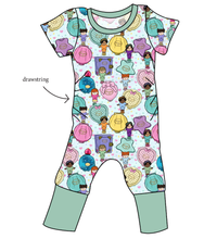 Load image into Gallery viewer, Polly Dolly Grow With Me Pants And Shorts Romper