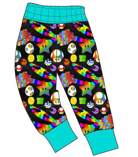 Rainbow Road Ladies' Joggers and Jogger Shorts