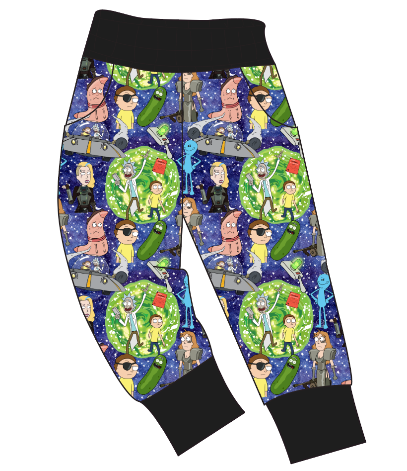 Wubba Lubba Dub Dub Ladies' Joggers and Jogger Shorts