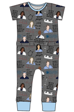 Load image into Gallery viewer, Grey&#39;s Anatomy Bennett Pants and Shorts Length T-Shirt Romper