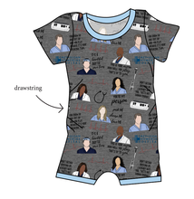 Load image into Gallery viewer, Grey&#39;s Anatomy Grow With Me Pants And Shorts Romper