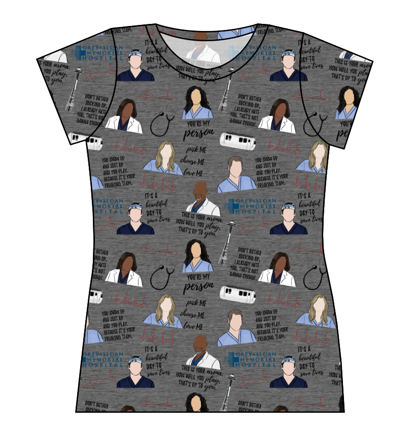 Grey's Anatomy Ladies' Basic Tee