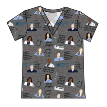 Load image into Gallery viewer, Grey&#39;s Anatomy Ladies&#39; Slouchy V-Neck Tee