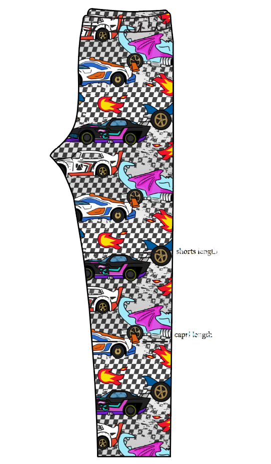 Racing Friends Basic Leggings