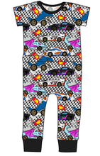 Load image into Gallery viewer, Racing Friends Bennett Pants and Shorts Length T-Shirt Romper