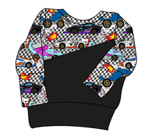 Load image into Gallery viewer, Racing Friends Grow With Me Hoodie (or Crewneck)