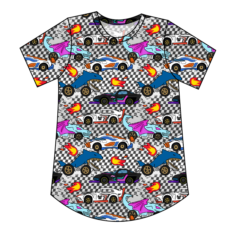 Racing Friends Kids' Relaxed Tee