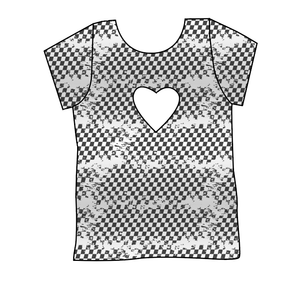 Starting Line Cambria Heart Back Tee