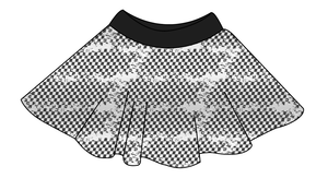 Starting Line Circle Skirt