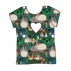 King Of The Forest Cambria Heart Back Tee