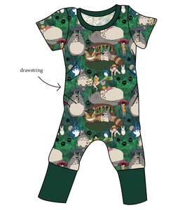 King Of The Forest Grow With Me Pants And Shorts Romper