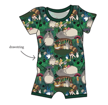 Load image into Gallery viewer, King Of The Forest Grow With Me Pants And Shorts Romper