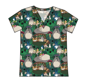 King Of The Forest Ladies' Slouchy V-Neck Tee