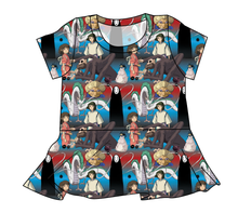 Load image into Gallery viewer, Away With Spirits Ladies&#39; Peplum Top