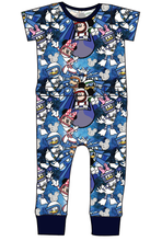 Load image into Gallery viewer, Space Mickey Bennett Pants and Shorts Length T-Shirt Romper