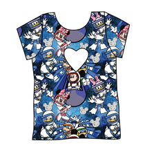 Load image into Gallery viewer, Space Mickey Cambria Heart Back Tee