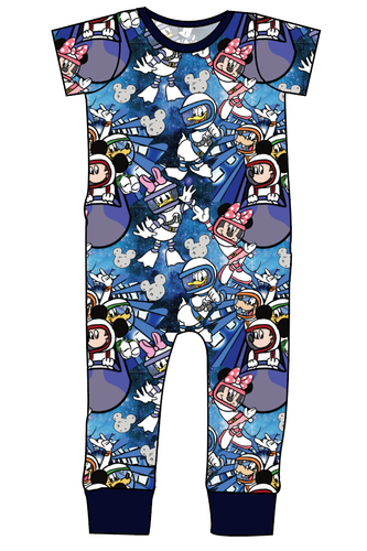 Space Mickey Emmett Pants And Shorts T-Shirt Romper