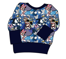 Load image into Gallery viewer, Space Mickey Grow With Me Hoodie (or Crewneck)