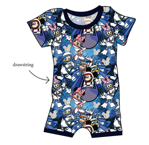 Space Mickey Grow With Me Pants And Shorts Romper