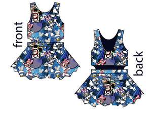 Space Mickey Kids Playsuit