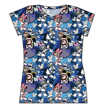 Load image into Gallery viewer, Space Mickey Ladies&#39; Basic Tee