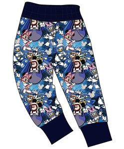 Space Mickey Ladies' Joggers and Jogger Shorts