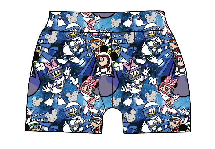 Space Mickey Mens' Boxer Briefs