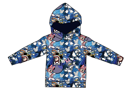 Space Mickey Oversized Hoodie