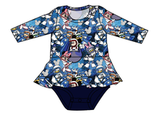 Load image into Gallery viewer, Space Mickey Peplum Top