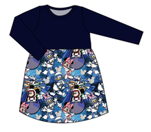 Load image into Gallery viewer, Space Mickey Play Dress