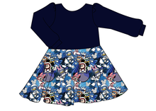 Load image into Gallery viewer, Space Mickey Prairie Dress