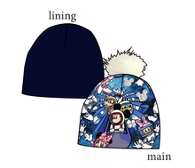 Load image into Gallery viewer, Space Mickey Slouchy Beanie (Reversible!)