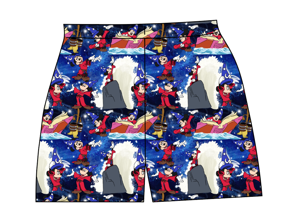 Sorcerers Apprentice Ladies' Lounge Shorts