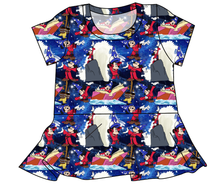 Load image into Gallery viewer, Sorcerers Apprentice Ladies&#39; Peplum Top