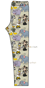 Safari Friends Basic Leggings