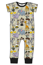 Load image into Gallery viewer, Safari Friends Emmett Pants And Shorts T-Shirt Romper