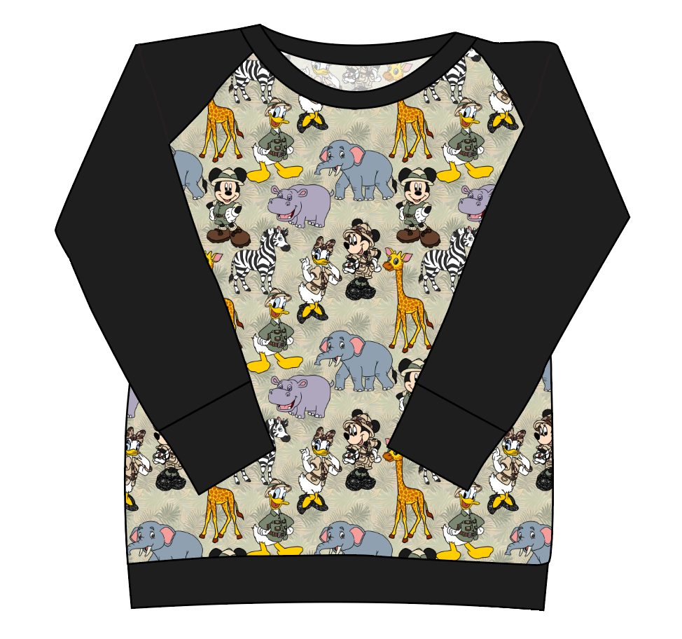 Safari Friends Ladies' Classic Crewneck