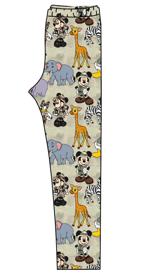 Safari Friends Ladies' Lounge Leggings