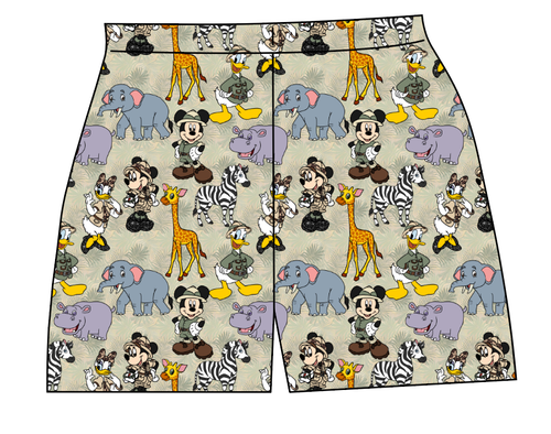 Safari Friends Ladies' Lounge Shorts