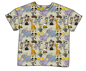 Safari Friends Ladies' Oversized Tee