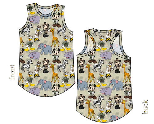 Safari Friends Ladies' Summer Tank