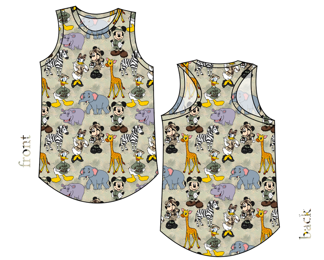 Safari Friends Ladies' Summer Tank