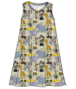 Safari Friends Ladies' Swing Dress