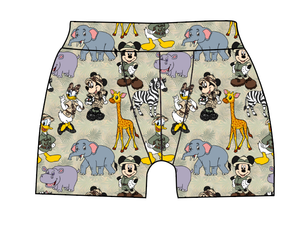 Safari Friends Mens' Boxer Briefs