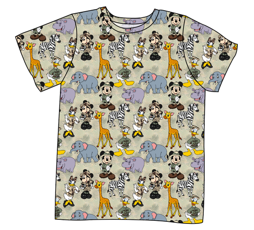 Safari Friends Mens' Tee