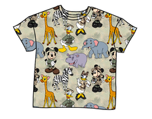 Load image into Gallery viewer, Safari Friends Oversized Tee